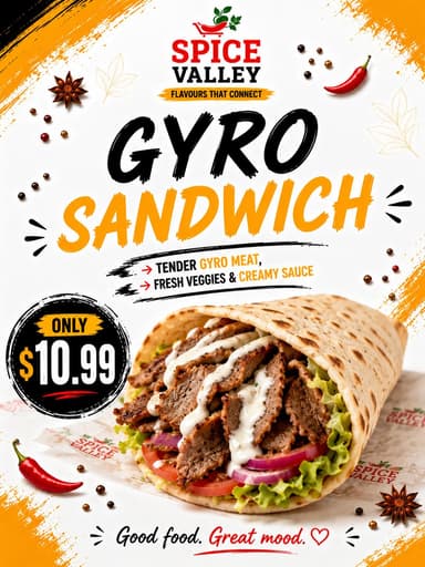 Gyro Sandwich
