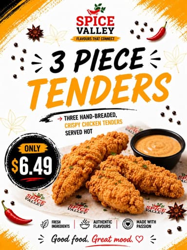 3 Piece Tenders