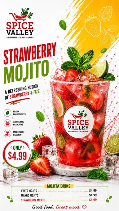 Strawberry Mojito